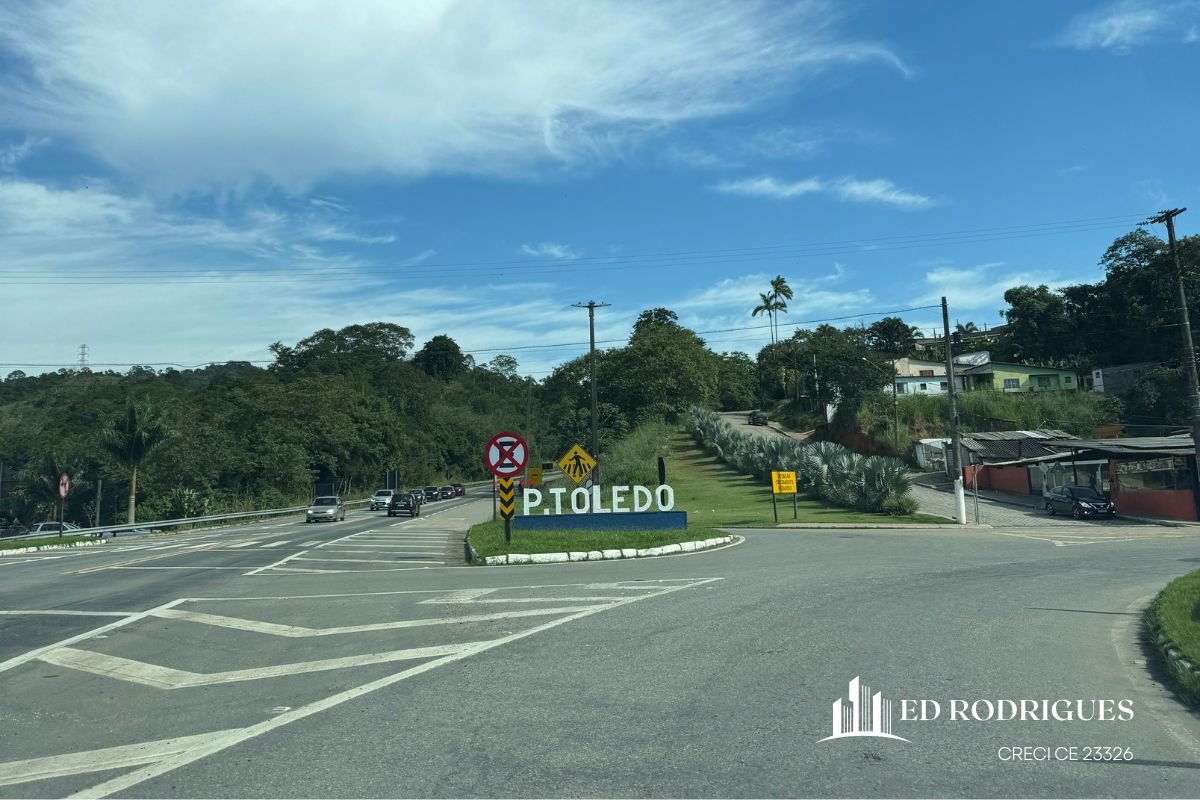 Entrada da cidade de Pedro de Toledo SP