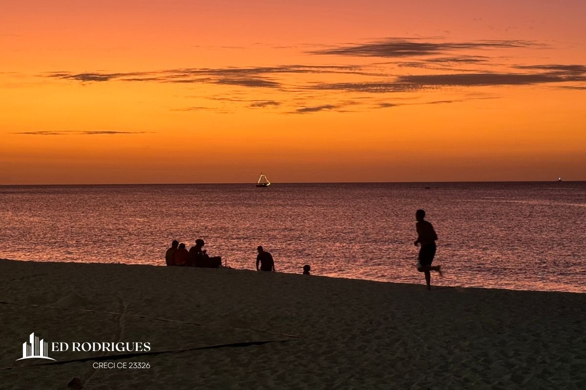 praia-meireles-fortaleza-entardecer
